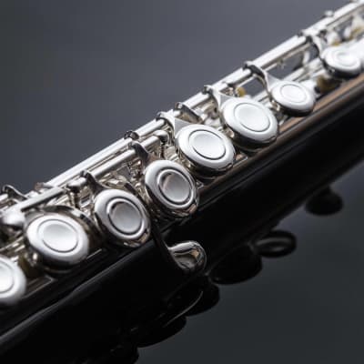 Mint John Packer JP111 Silver-Plated Closed Hole Student Flute Outfit image 2