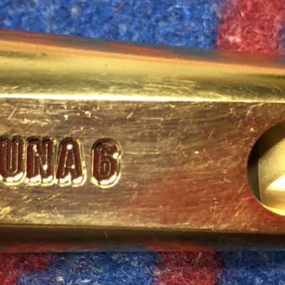 Arnold Montgomery Luna 24K Gold Plate Soprano Sax Mpc 24K Gold Plate Feb. Sale image 2