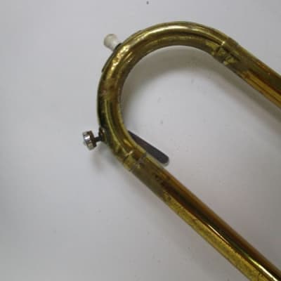 Accent Tenor Trombone Brass with case, Good Condition. image 6
