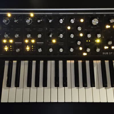 Moog Sub 37 Tribute Edition 2010s with Official Case