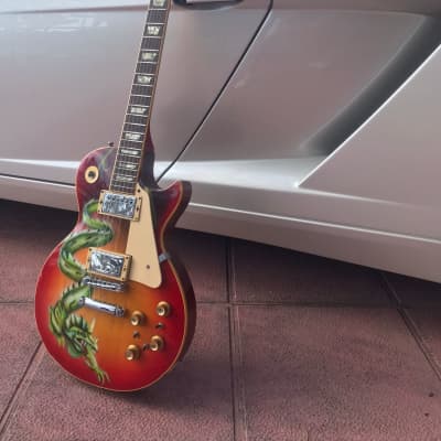 Gibson Les Paul Standard Deluxe 1977 Cherry Sunburst image 5