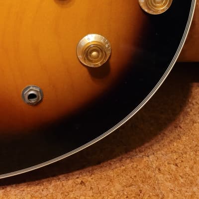 Austin 335 style Semi Hollow Guitar Sunburst image 6