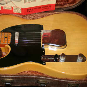 Left Handed 1952 Fender Blackguard Tele, Likely the First True Lefty Telecaster Ever Built! image 2