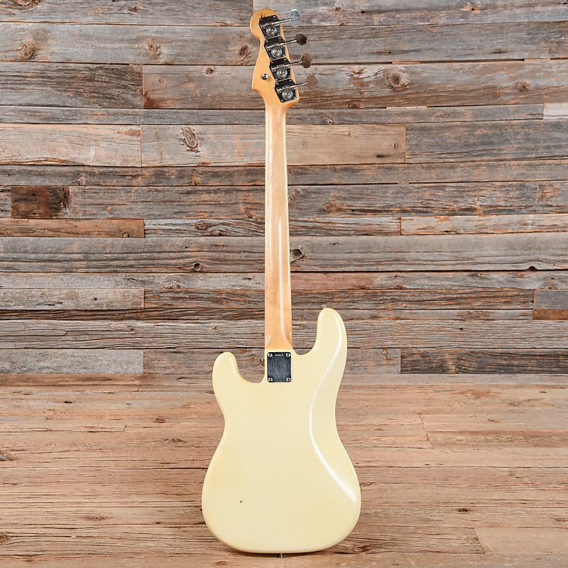 Fender Precision Bass Olympic White Refin 1961 (s856) | Reverb