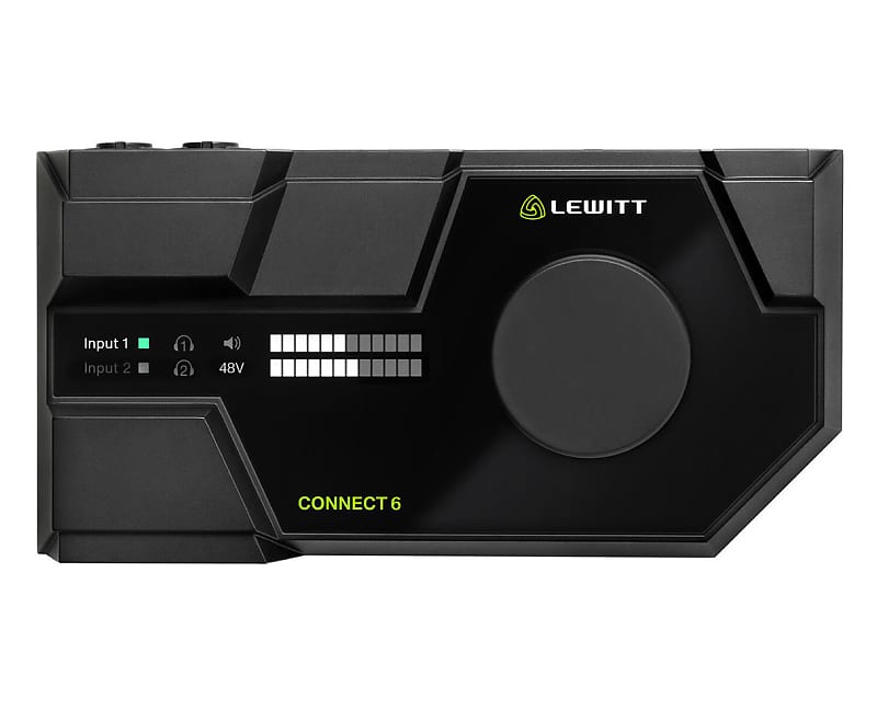 Lewitt CONNECT6 DSP Powered Dual USB-C Audio Interface image 1