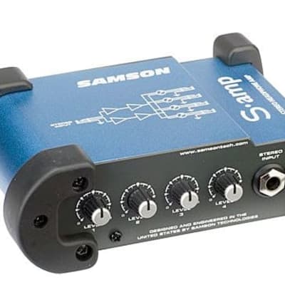 SAMSON SAMP 4-Channel Headphone Amp | Reverb