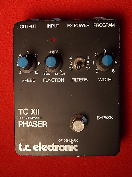 Vintage Rare 1980s TC Electronic TC XII programmable Phaser