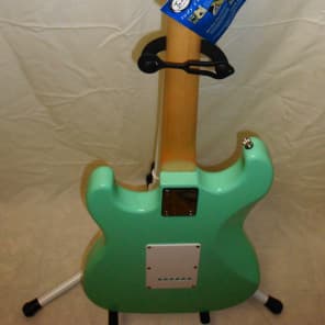 Indy Custom Electric Guitar, Sea Foam Green w/gig bag /stand image 3