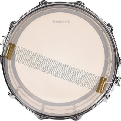 Ludwig Supralite Steel Snare Drum - 8x14" - Polished (LU0814SL) image 6
