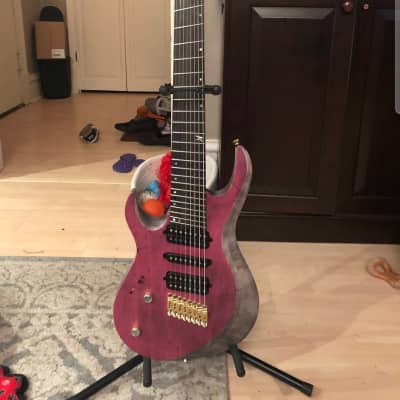 Kiesel K8 Custom Left Handed Guitar with Original Case for sale