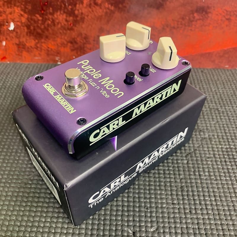 Carl Martin Purple Moon Vintage Fuzz n'Vibe Chorus Guitar Effects Pedal  (Westminster, CA)