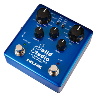New NUX NSS-5 Solid Studio IR Loader & Power Amp Simulator Guitar Effects Pedal image 2