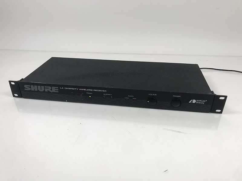 Shure L4 Marcad Diversity 182.200 MHz Wireless Microphone Receiver L4 CE