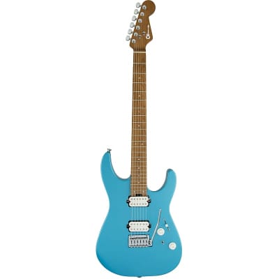 Charvel Pro-Mod DK24 HH 2PT Electric Guitar - Matte Blue Frost image 1