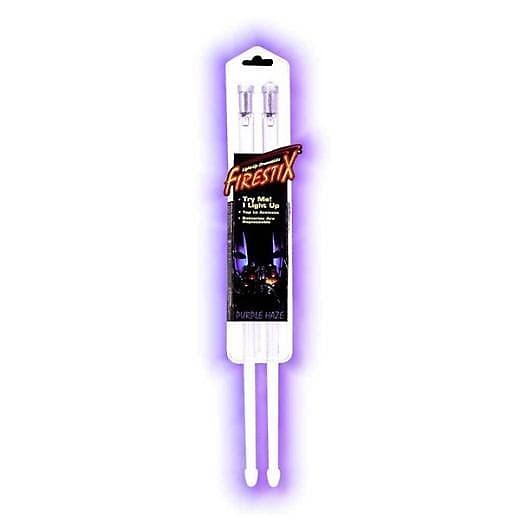 FIRESTIX Light-Up Drumsticks- Purple Haze FX12PR image 1