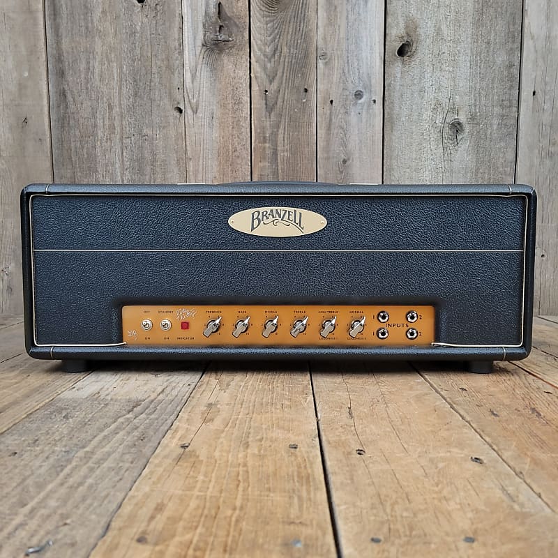 Branzell Dirty Thirty-5 KT66 Loaded 30+ Watt Plexi Guitar Amp Head Black image 1