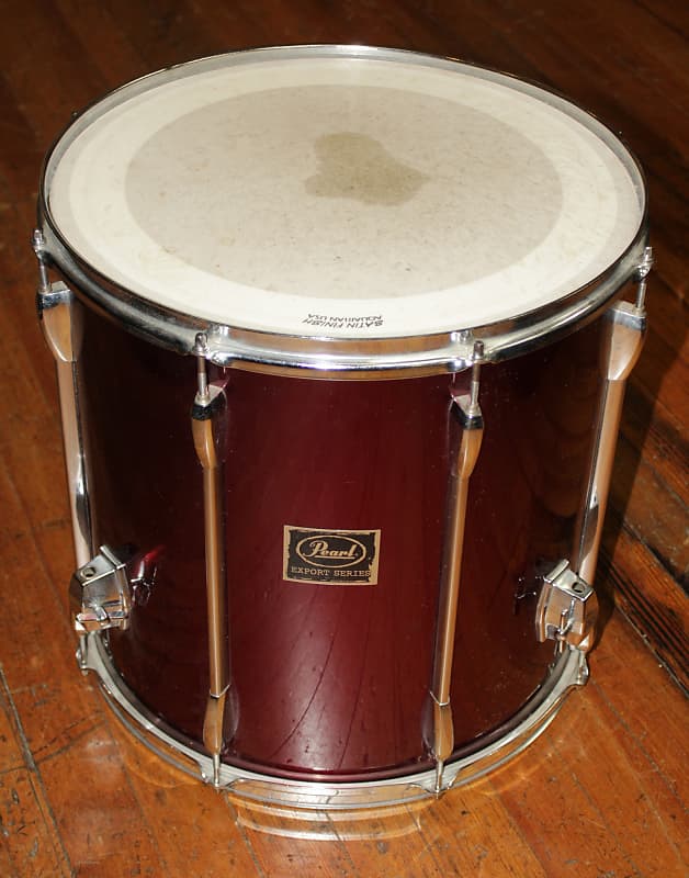 Pearl Export 16" x 16" Floor Tom (missing legs) wine red Reverb