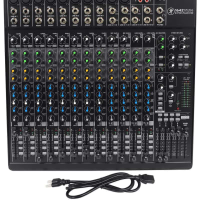 Mackie 1642VLZ4 16-channel Compact Analog Low-Noise Mixer w/ 10 ONYX Preamps image 8