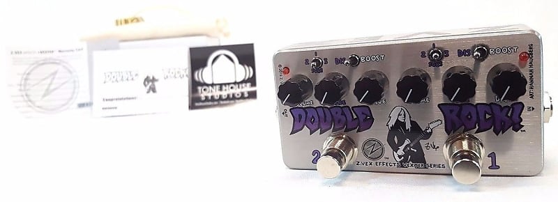 Zvex Effects Vexter Series Double Rock Distortion / Boost Effect Pedal - New image 1