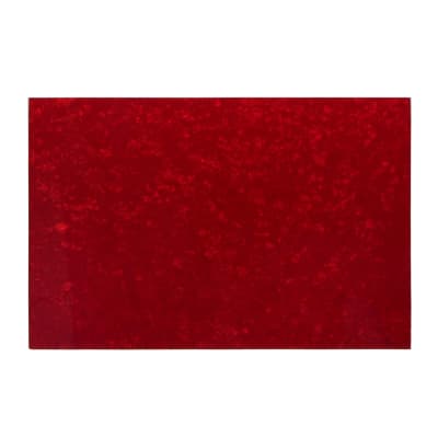 4Ply Red Pearl Electric Guitar Bass Pickguard Sheet Blank Material 11.5x17 inch image 1