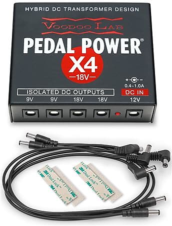 Voodoo Lab Pedal Power X4 18-Volt Isolated Output Expander Kit image 1