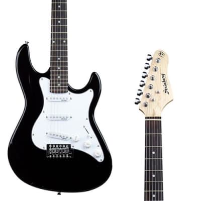 Strinberg Electric Guitar EGS-216 Stratocaster Black Made in Brazil Free Gig Bag -It is not a Fender image 2