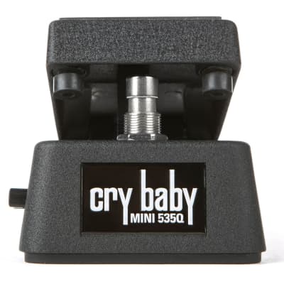 Dunlop CBM535Q Cry Baby Mini 535Q Wah Guitar Effects Pedal with Tuner image 2