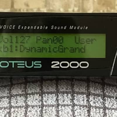 E-MU Systems Proteus 2000 90s - Black