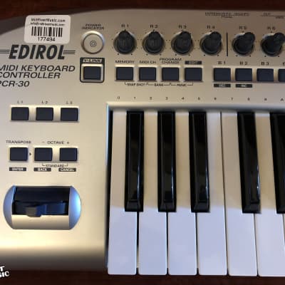 Edirol PCR-30 32-Key USB MIDI Controller Keyboard w/ Manual image 3