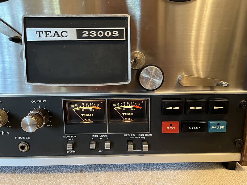 TEAC A4300SX Reel-to-Reel Auto-Reverse Tape Recorder