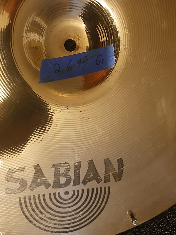 Sabian B8 Pro 20" Ride 1990s Natural | Reverb
