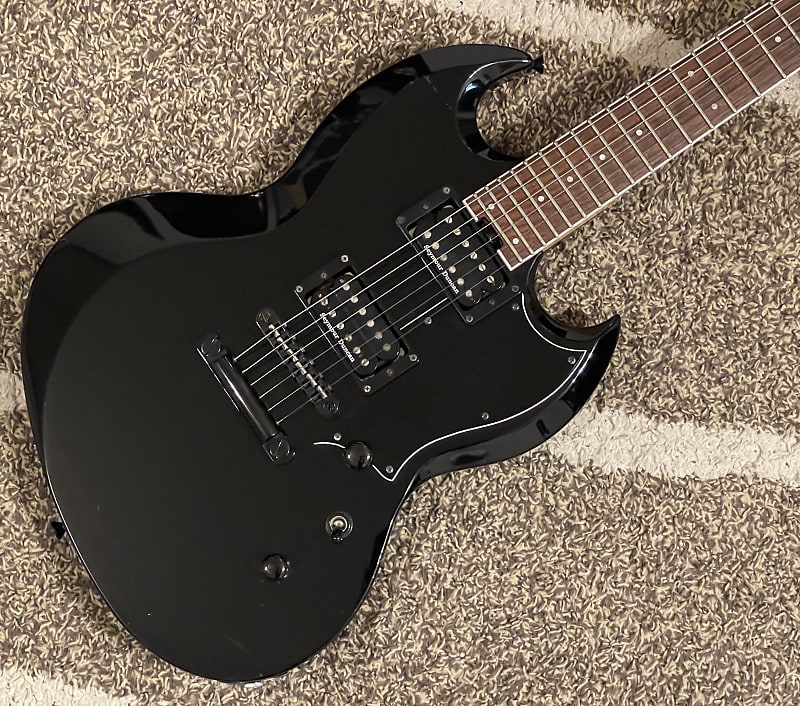ESP Japan Viper VP-m 2015 Black Hunduran Mahogany Medium | Reverb