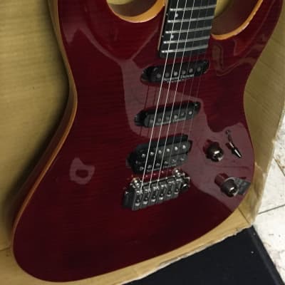 VGS Stage Two PRO Black Cherry mit Seymour Duncan Pickups image 2