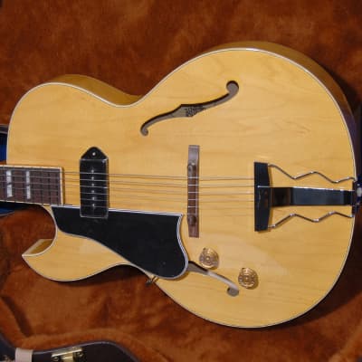 Archtop tribute AT102L Classic (Left-Handed) NEW Natural / incl. Black Hard Case / Made in Japan image 2