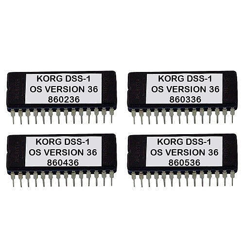 Korg DSS-1 Latest OS Version 36 ROM firmware upgrade EPROM update Dss1 image 1