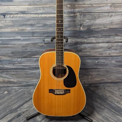 Used Takamine 1990 F-400 12 String Acoustic Electric Guitar with Case image 2