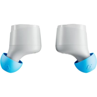 Skullcandy Jib True 2 In-Ear Wireless Earbuds, 32 Hr Battery, Microphone, Works with iPhone Android and Bluetooth Devices - Light Grey/Blue image 5