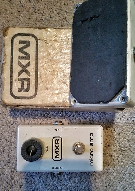 MXR Micro Amp 1970s - 1982 vintage | Reverb