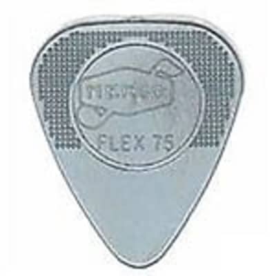 Herco Guitar Picks  12 Pack  Silver Flex 75 Medium Picks image 1