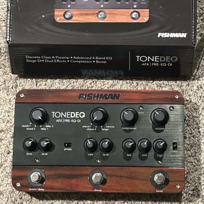 Fishman ToneDeq AFX Preamp EQ and DI with Dual Effects | Reverb Fishman ToneDeq AFX Preamp EQ and DI with Dual Effects | Reverb