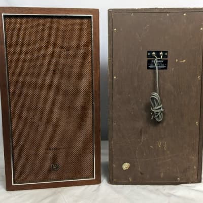 Vintage Pioneer CS-33 Speakers (Pair) Walnut Cabinet - 25 watts Peak Impedance 8 Ohms image 10
