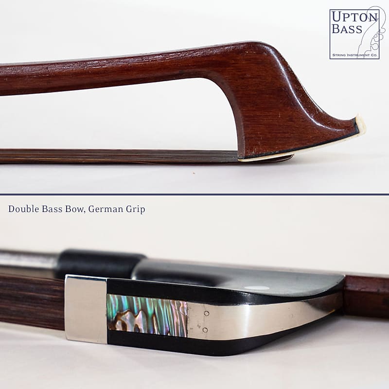German Double Bass Bow, German Grip Reverb