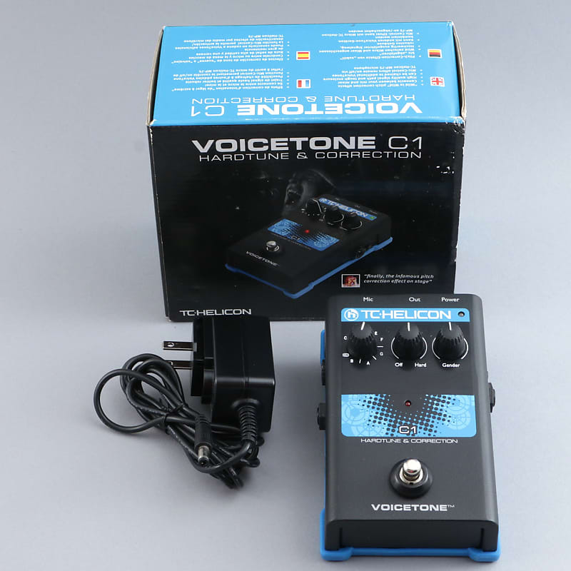 TC Helicon Voicetone C1 Hardtune & Correction Vocal | Reverb Canada