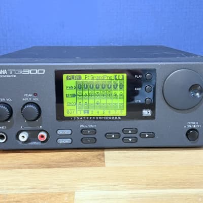 Yamaha TG300 Tone Generator MIDI Synthesizer Module - Black