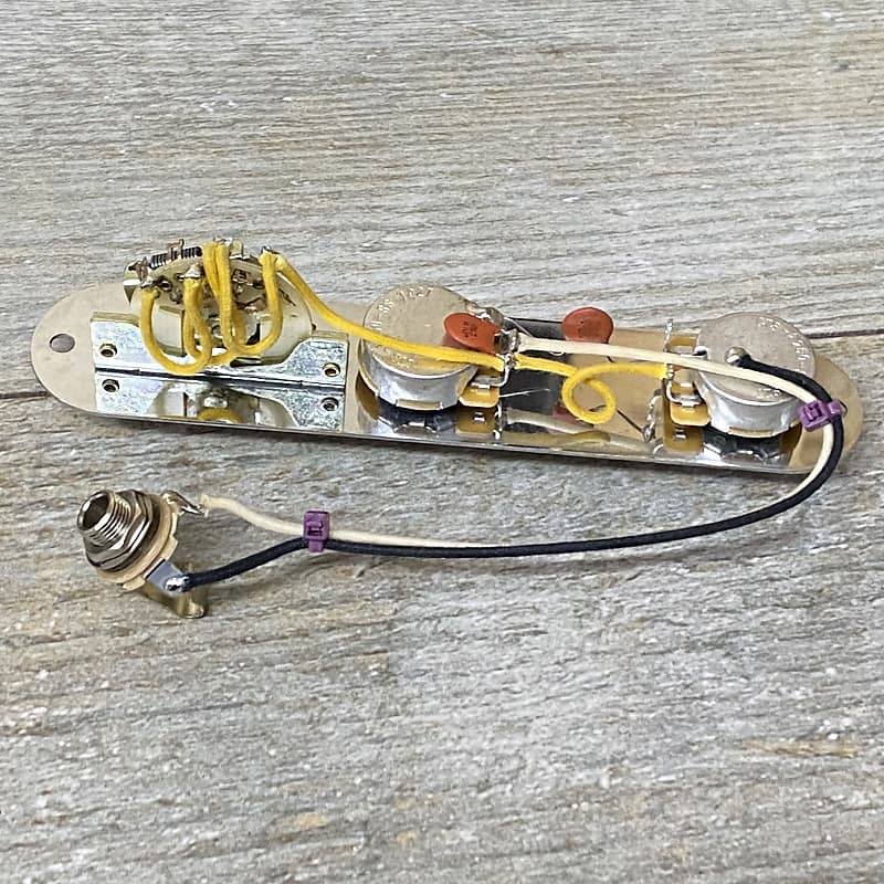 Fender Telecaster Pre Wired Harness CTS 250k Pots NOS Reverb