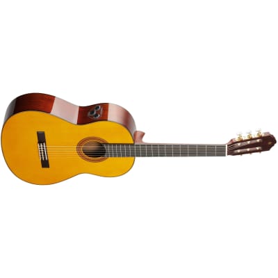 Yamaha CG-TA TransAcoustic Classical Acoustic-Electric Guitar w/ Onboard Chorus and Reverb - Natural Gloss image 4