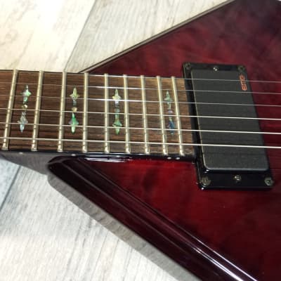 Schecter Hellraiser Casket Electric Guitar EMG Pickups Locking Tuners image 9