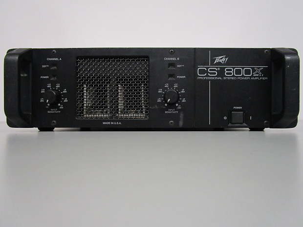 PEAVEY ピーヴィー CS-800 パワーアンプ 最大出力260W+260W PEAVEY CS-800 POWER AMPLIFIER | eBay