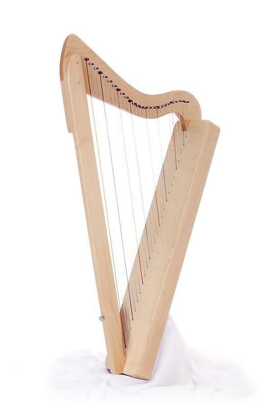 REES HARPS HARPSICLE -NATURAL MAPLE 26 STRING HARP image 1
