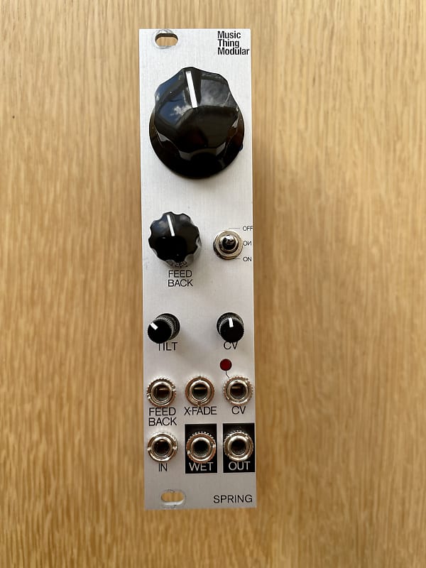 Music Thing Modular Spring Reverb - Silver